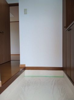 ゆったりとした玄関です
