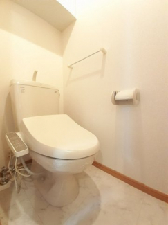 トイレもきれいです
