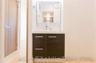 コンパクトで使いやすい洗面所