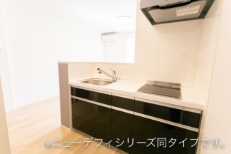 コンパクトなキッチンで掃除もラクラク