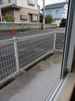 お庭が付いています