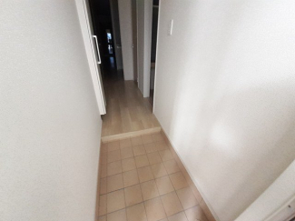 ゆったりとした玄関です