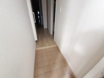 ゆったりとした玄関です