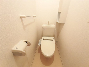 落ち着いたトイレです