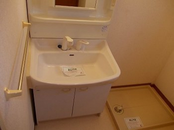 広い洗面スペース