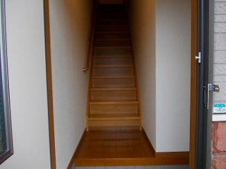 シンプルで使いやすい玄関です