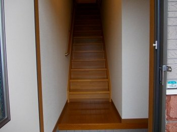 シンプルで使いやすい玄関です