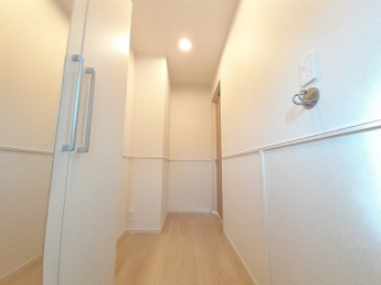 シンプルで使いやすい玄関です