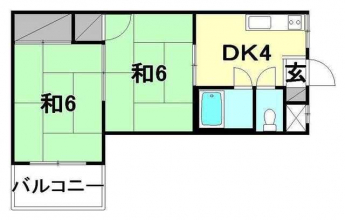 内観写真は１ＬＤＫ（リフォーム済）のお部屋です。