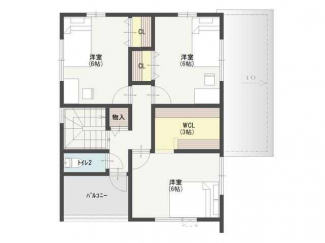 ２階間取り図
