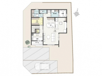 車２台駐車可能なスペース有り◎