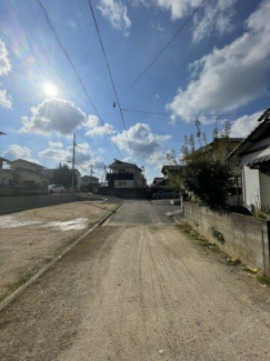 北面道路です。