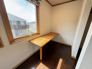 書斎スペース＋ウォークインクローゼット。