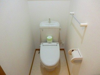 コンパクトで使いやすいトイレです