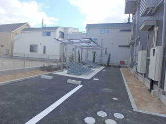 駐輪スペースです