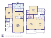 松山市市坪北１丁目の新築一戸建ての画像