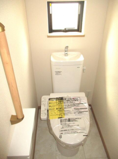 トイレ機能も充実しています