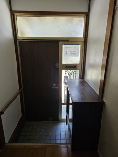 シンプルで使いやすい玄関です