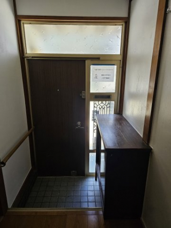 シンプルで使いやすい玄関です