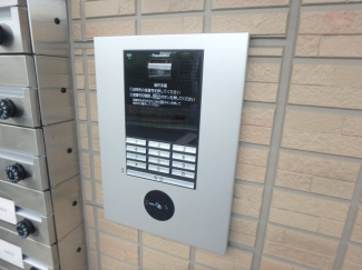 オートロックつきです