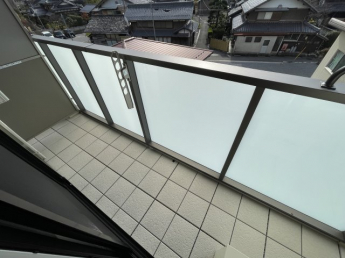 日当たりの良いバルコニーです