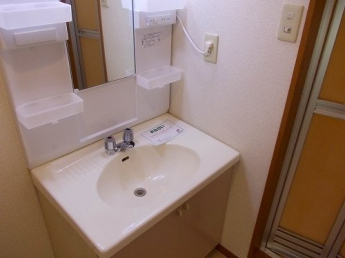 広い洗面スペース