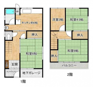 篠原中町谷水貸家の画像