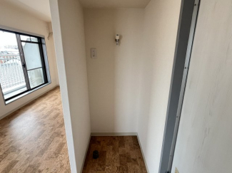 洗濯機置き場です