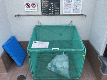 ごみステーションです