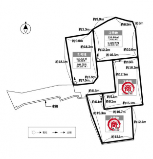 伊予郡砥部町千足の売地の画像