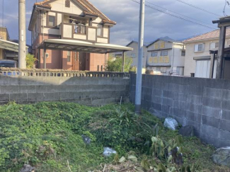 現地土地写真（上物あり・解体後引渡し）