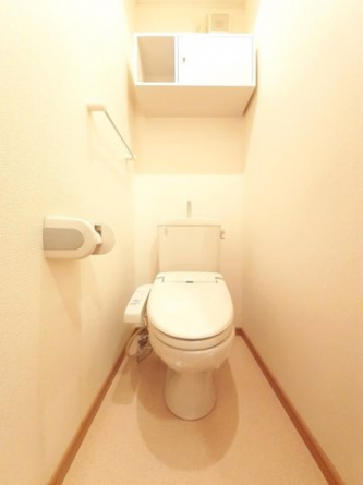 トイレもきれいです