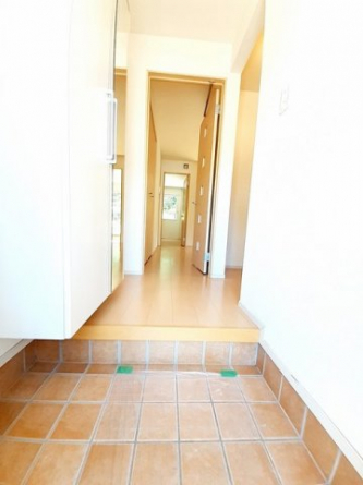 ゆったりとした玄関です