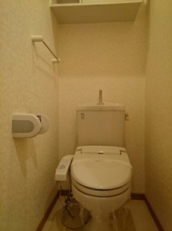 トイレもきれいです