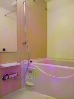 コンパクトで使いやすいお風呂です