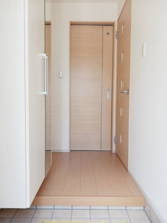 きれいな玄関です