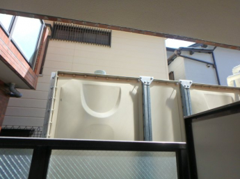 バルコニーからの景色です