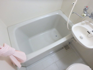 １日の疲れを癒すバスルーム