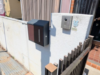 郵便ポストも付いてます