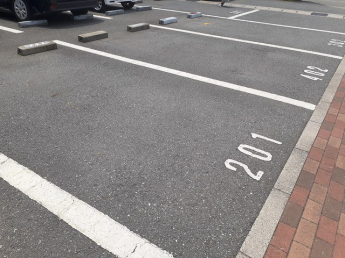 駐車スペースもあります