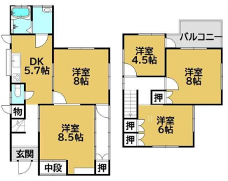 日野別所貸家の画像