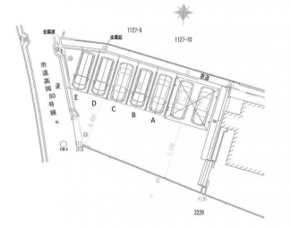 田寺月極駐車場の画像