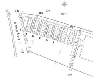 田寺月極駐車場の画像