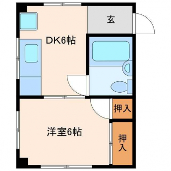 １DK　タイプB