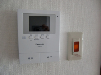 TV付きカラーインターフォン