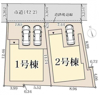 神戸市垂水区仲田２丁目の新築一戸建ての画像