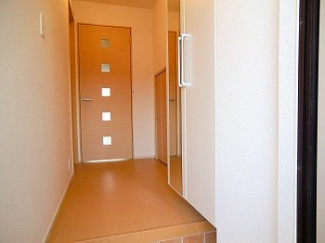 きれいな玄関です