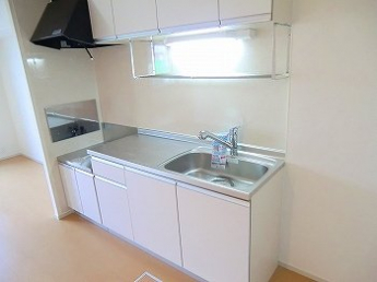 コンパクトなキッチンで掃除もラクラク