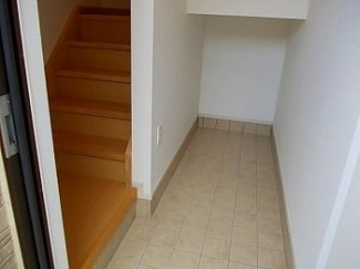 ゆったりとした玄関です