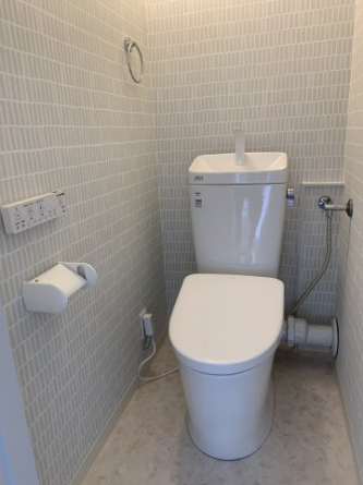 温水洗浄便座付
